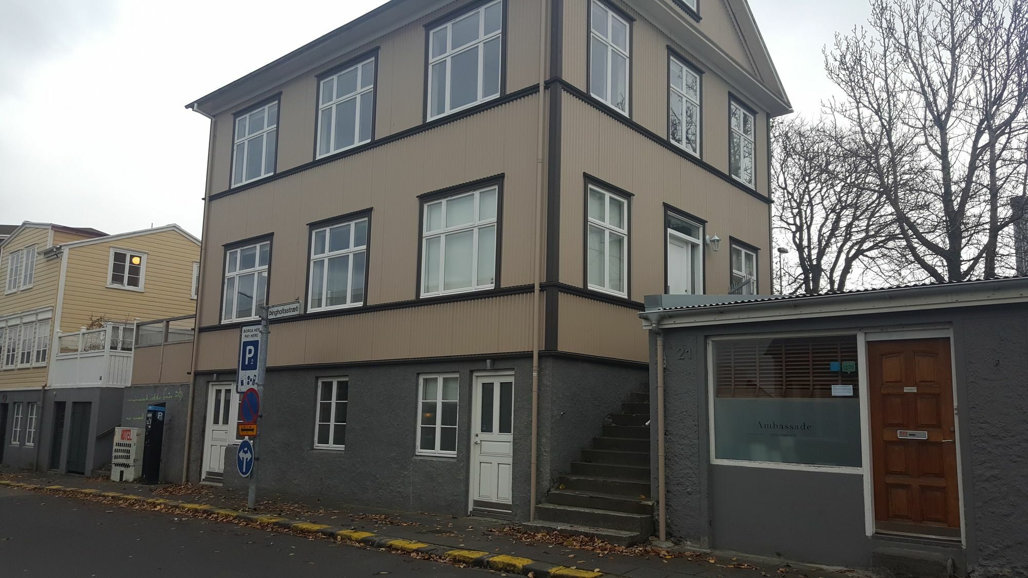 Ambassade Apartments Reykjavik Exterior photo